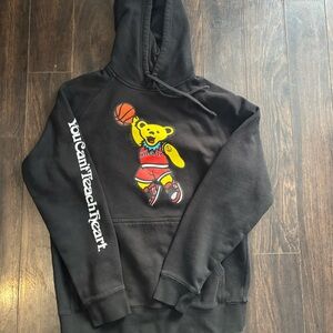 Hyperfly Grateful Dead black hoodie unisex size small adult sweater pullover